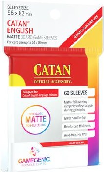 Gamegenic 60 Catan Matte Card Sleeves