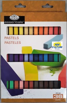 Soft Pastels: Set of 36 Assorted Colors
