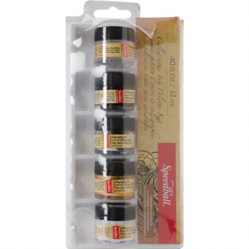 Speedball Ink: Acrylic 5 pack