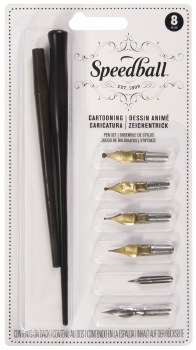 Speedball Pen Set: Cartooning
