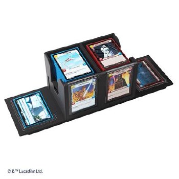 Gamegenic Star Wars Unlimited: Double Deck Pod- Black