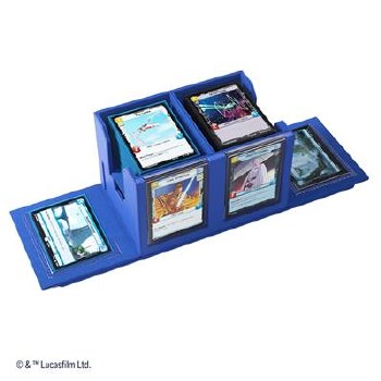 Gamegenic Star Wars Unlimited: Double Deck Pod- Blue