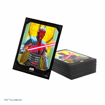 Gamegenic Star Wars Unlimited Art Sleeves: Darth Maul