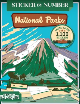Sticker by Number National Parks