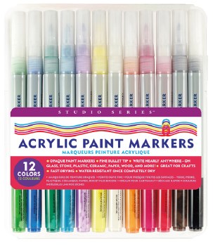 Studio Series: Acrylic Paint Markers