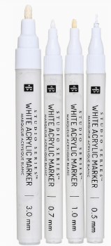 Studio Series: White Acrylic Paint Markers