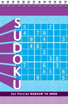 Sudoku: 200 Medium to Hard Puzzles