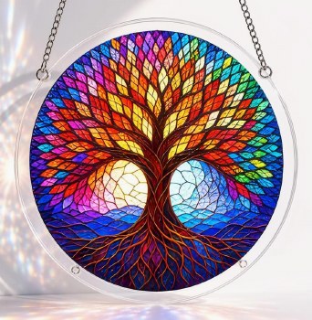 Suncatcher Jigsaw Puzzle: Tree of Life