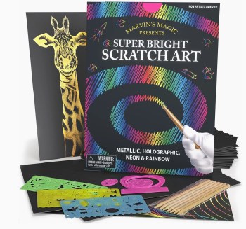 Super Bright Scratch Art