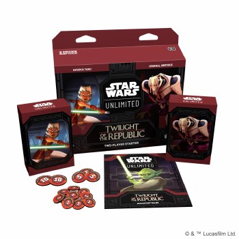 Star Wars Unlimited: Twilight of the Republic Two-Player Starter Set