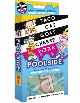 Taco Cat Goat Cheese Pizza: Poolside!