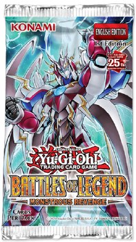 Yugioh Battles of Legend: Monstrous Revenge Booster Pack