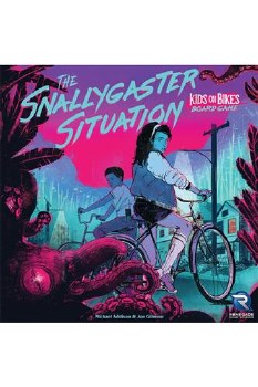 The Snallygaster Situation: A Kids on Bikes Board Game
