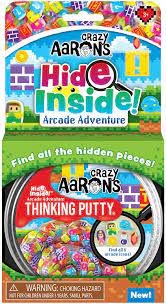 Thinking Putty 4" Tin Arcade Adventures