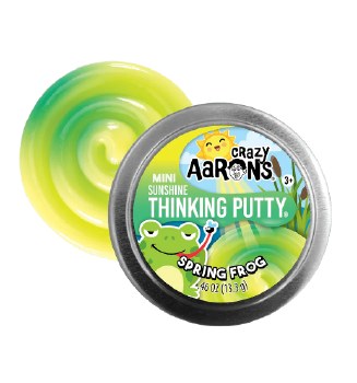 Thinking Putty: Mini Tin - Spring Frog