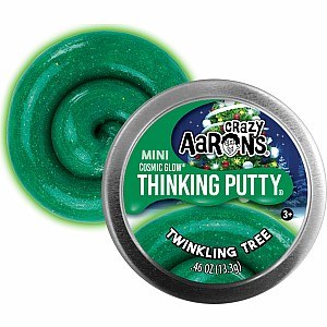 Thinking Putty: Mini Tin - Twinkling Tree