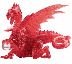 3D Crystal Puzzle: Red Dragon