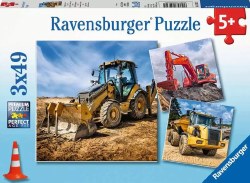 Diggers at Work Children's Puzzle