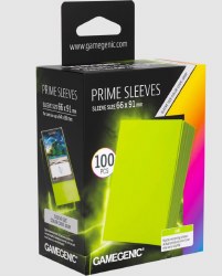 Gamegenic Prime Sleeves: Lime
