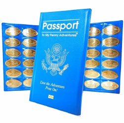 Pennybandz Passport: Sky Blue