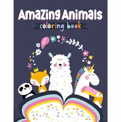 Amazing Animals Coloring Book