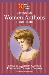 American Women Authors Playing Cards Game
