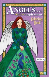 Angels and Inspirations Coloring Book