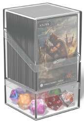 Ultimate Guard Boulder n Tray  100+: Clear