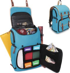 Card Storage Backpack Blue Full Size