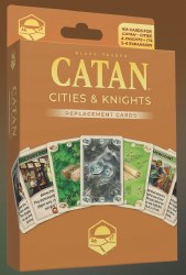 Catan: Replacement Cards Cities & Knights