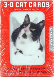 Cat 3-D Playing Cards