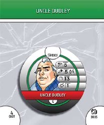 Heroclix Collateral Damage B005 Uncle Dudley Bystander Token