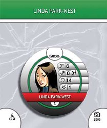 Heroclix Collateral Damage B006 Linda Park-West Bystander Token