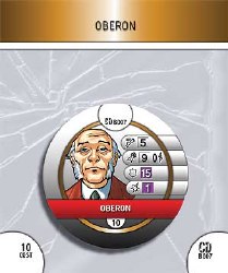 Heroclix Collateral Damage B007 Oberon Bystander Token