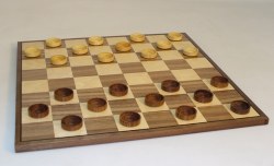 Wooden Checkers
