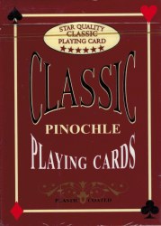Classic Pinochle Playing Cards