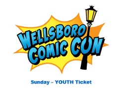 Comic Con Ticket: Aug. 14, 2022 - Youth