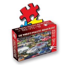 World's Smallest Jigsaw Puzzle - Corvette Dreams