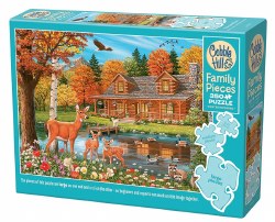 Cottage Pond: 350-piece Family Pieces Puzzle