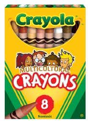 Crayola: 8 Multicultural Crayons