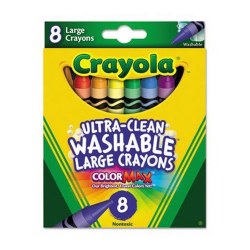 Crayola: 8 Ultra-Clean Crayons
