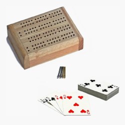 Cribbage Travel Set: Wood Expressions