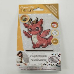 Crystal Art Buddies - Red Dragon