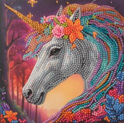 Crystal Art Card Kit Charmed