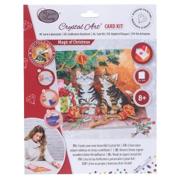 Crystal Art Card Kit Magic on Christmas