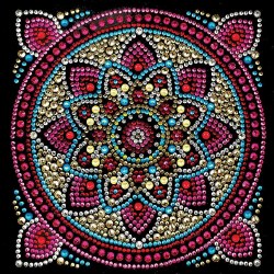 Crystal Art Card Kit - Mandala