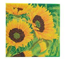 Crystal Art Framed Canvas Kit - Sunflower Joy