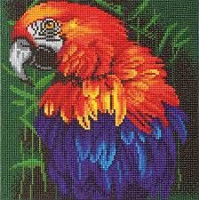 Crystal Art Framed Canvas Kit - Tropical Bird