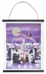 Crystal Art Scroll Kit - Festive Full Moon