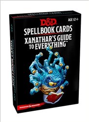 D&D Spellbook Cards: Xanathar's Guide of Everything
